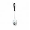 Probus Lichfield Chrome Steel Slotted Spoon Black 626013