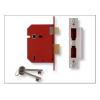 Union 78mm Satin Chrome 5 Lever Sashlock With 2 Keys