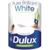 Dulux Luxurious Silk Emulsion Paint for walls and ceilings Pure Brilliant White 5Ltr 5089700