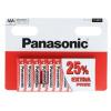 Panasonic LR03 Zinc Carbon Batteries Red AAA 10Pk R03RZ 10HH