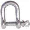 Steel D Shackles Bright Zinc Plated 5mm 30439