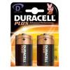 Duracell Plus D-Size Bateries LR20 Pack of 2