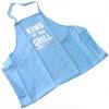 Blue King of The Grill Cotton Apron For 4-12 Yrs AP7898