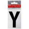 Peelable Letter Y Black 75mm 42248