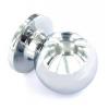 Securit Ball Knobs Chrome Plated 25mm 2Pk S3506