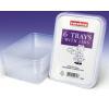 Caroline Plastic Food Containers/Trays With Lids Clear 650ml 25Pk 2007