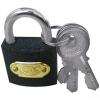 Tri-Circle Iron Padlock Black 32mm TC363