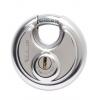 Sterling Disc/Round Padlock With Two Keys Stainless Steel 60mm PHSPL080