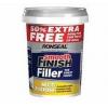 Ronseal 50 Percent Extra Free Ready Mixed Multi Purpose Smooth Finish Wall Filler White 600g 36545