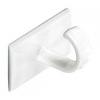 Securit Self Adhesive Cup Hooks White 4Pk S6350