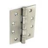 Securit Double Stainless Steel Washered Hinges Metallic Silver 100mm 1 Pair S4295 