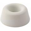 19mm/ &frac34;&quot; White Rubber Seat Buffers Pack of 4