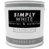 Simply Interior and Exterior Undercoat Paint White 2.5Ltr 265010