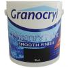 Granocryl Black Smooth Finish Masonry Paint 2.5Ltr