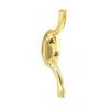 Securit Heavy Duty Brass Cleat Hook Medium S6581 