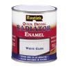 Rustins Quick Dry Gloss Finish Radiator Enamel Paint White 500ml RADG500