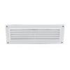 Securit Louvre Ventilator White 9 x 3-Inch S3257