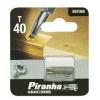 Black and Decker Piranha T-40 Screwdriver Bits to Fit Torx Screws 25mm Zinc-plated 2Pk X61065