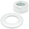 Rawlplug Zinc Plated Nuts And Washers Pack Silver M20 3Pk B-OW-NW-M20