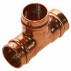 Solder Ring Fittings Equal Tee Connector Copper 15mm 2Pk 45019