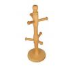 Apollo 6 Hook Beech Wood Tree Mug Holder Beige 8418