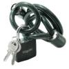 Squire Heavy Duty Cable and Padlock Black LPC900