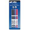 Tallon Just Stationery Dry Wipe Board Markers Assorted 4Pk 1000