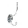 Securit Chrome Plated Hat and Coat Hook 125mm S2980 