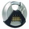 Sterling Closed Shackle Disc Padlock Chrome And Black 70mm CPL170