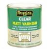 Rustins Matt Finish Polyurethane Varnish Clear 250ml POMC250