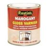 Rustins Gloss Finish Polyurethane Varnish Dark Oak 500ml POGD500