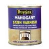 Rustins Satin Finish Polyurethane Varnish Antique Pine 500ml POSA500 | Extra Tough Polyurethane for Interior Use