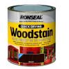 Ronseal Satin Finish Quick Drying Woodstain Walnut 250ml 9477 | Rainproof in 30 Minutes | Quick Drying |