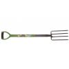 Kingfisher Heavy Duty Carbon Steel Border Fork Grey and Green L 95cm CS560 