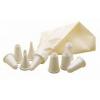 Kitchen Craft Plastic Piping Set With Eight Nozzles White KCPIPING