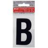 Bulk Self Adhesive Peelable Letter B Black 75mm 42225