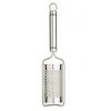 Kitchen Craft Oval Handled Professional Stainless Steel Curved Grater  Metallic Silver KCPROCG