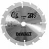 Dewalt Cordless Circular Saw Blade Metallic Silver 10mm x 165mm DT1203