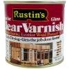 Rustins Quick Dry Outdoor Varnish Gloss Clear 250ml EAVG250 | Long lasting Wood Protection | UV Protection | Low Odour