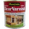 Rustins Gloss Finish Clear Exterior Wood Varnish 500ml EAVG500