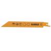 Dewalt Cobalt Steel Metal Cutting Power Saw Blades Yellow 1.8mm x 152mm 5Pk DT2361