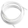 Heavy Duty Curtain Wires With Two Hooks and Two Eyes Silver and White 150cm 60-Inch CR03