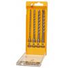 Dewalt Extreme 2 SDS-Plus Hammer Drill Bit Metallic Silver 5.5-10mm 4Pk DT9702