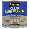 Rustins Satin Finish Polyurethane Varnish Clear 250ml POSC250