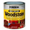 Ronseal Satin Finish Quick Drying Deep Mahogany Woodstain 250ml 30608