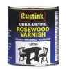 Rustins Satin Finish Quick Drying Varnish Dark Oak 500ml VSDO500