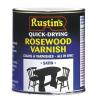 Rustins Quick Drying Varnish Satin Finish Pine 500ml VSPI500