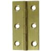 Securit Self Coloured Brass Butt Hinges 50mm 1 Pair S4203 