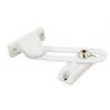 Securit Heavy Duty Window Restrictor with Key White 90mm S1043 