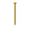 Timco Classic Zinc Yellow Passivated Double Countersunk Head Multi-Purpose Screws 5.0mm x 70mm 200Pk 50070CLAF.